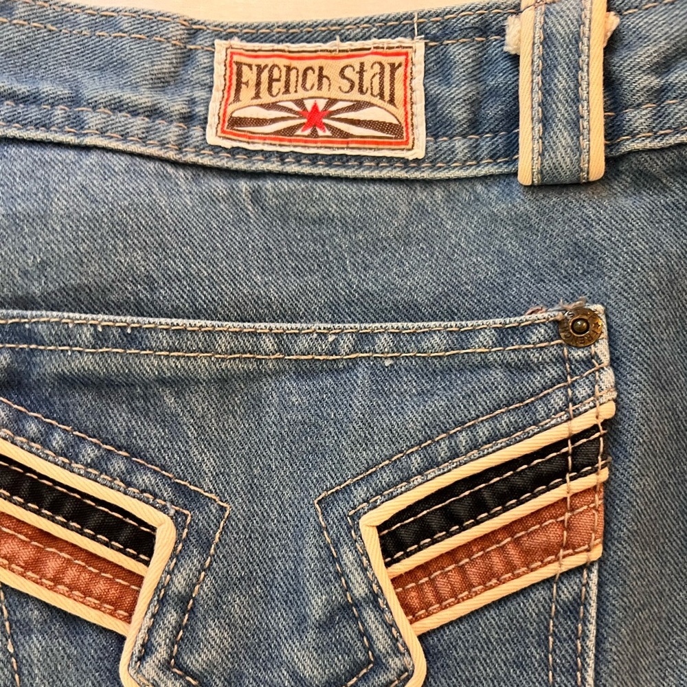 French Star Jeans vintage rare find
